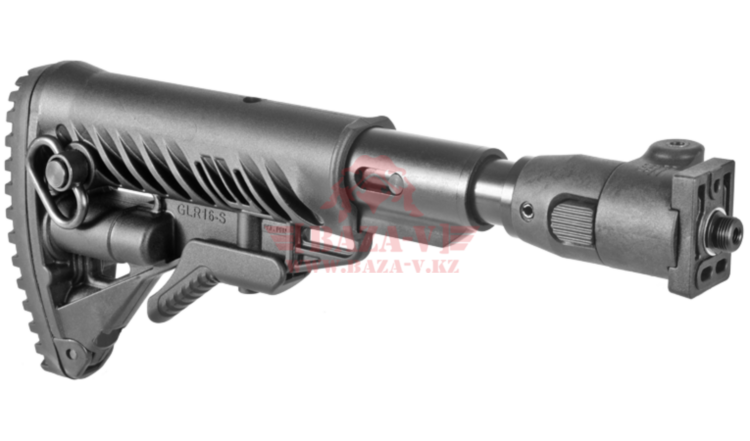 Приклад телескопический, складной FAB-Defense M4-VZPSB с компенсатором отдачи для VZ.58