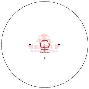 Оптический прицел Vortex Strike Eagle 1-8x24 AR-BDC2 (MOA) с подсветкой, 30mm