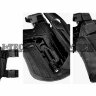 Набедренная кобура, универсальная J-Tech® Patriot-II, правша (TA03-0107-01 Black)