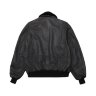 Кожаная куртка-бомбер Alpha Industries G-1 Leather Jacket (Black)