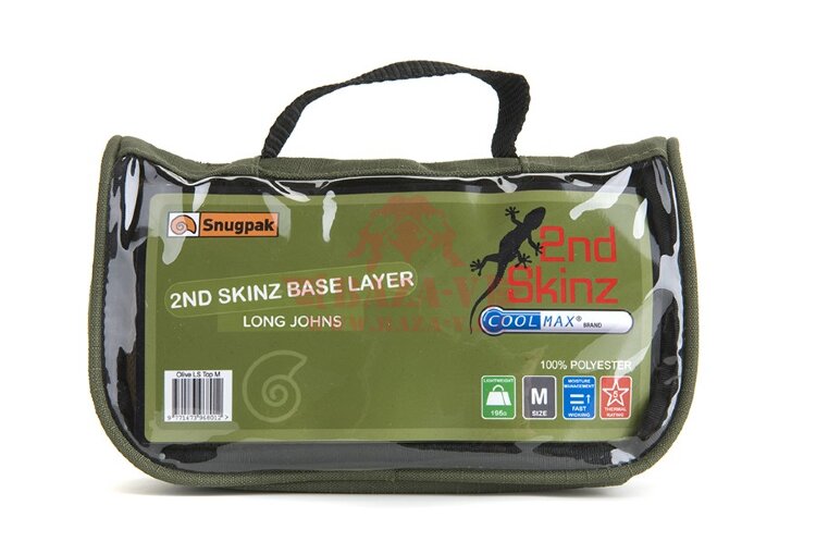 Термобелье: штаны Snugpak 2nd Skinz Coolmax (Black)