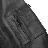 Кожаная куртка-бомбер Alpha Industries MA-1 Leather Flight Jacket (Black)