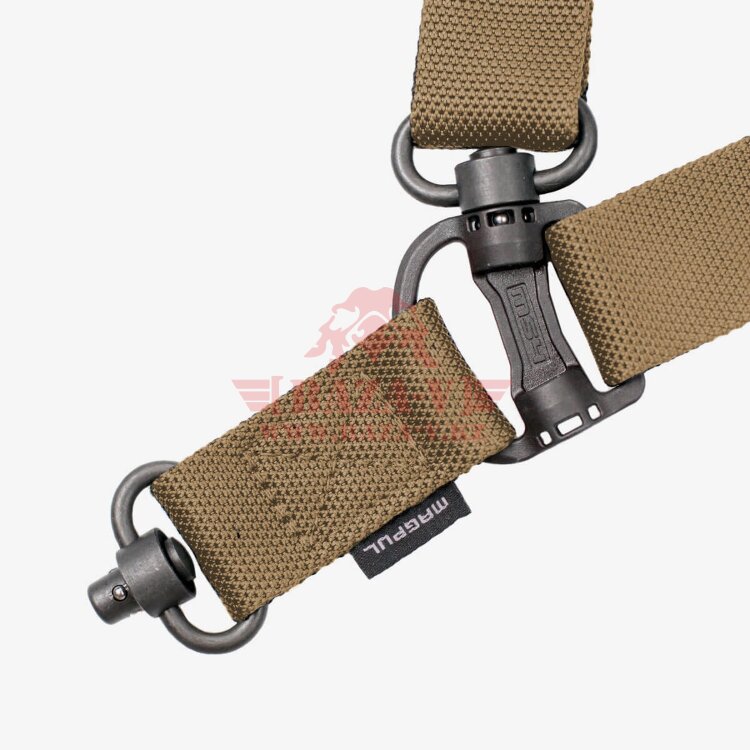 Оружейный одноточечный, двухточечный ремень 32мм, Magpul MS4 Dual QD Sling GEN2 MAG518 (Coyote)