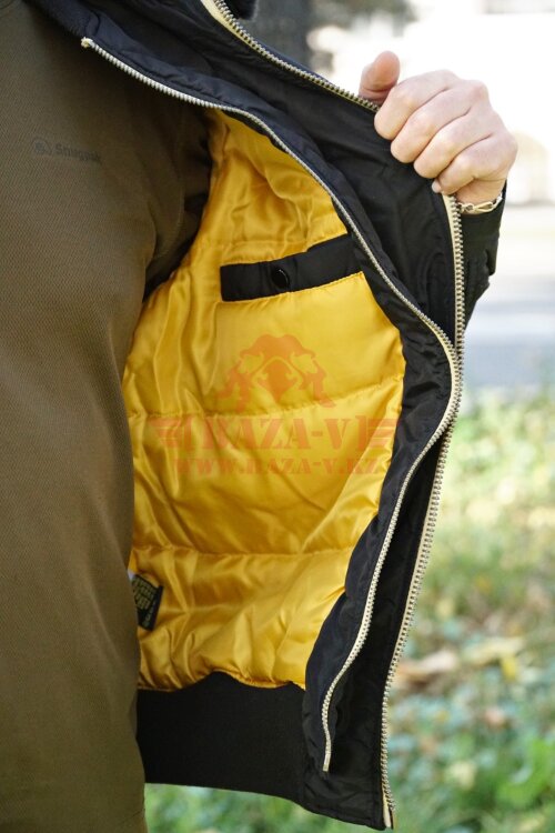 Куртка-бомбер Alpha Industries B-15 AIR FRAME FLIGHT (Black)