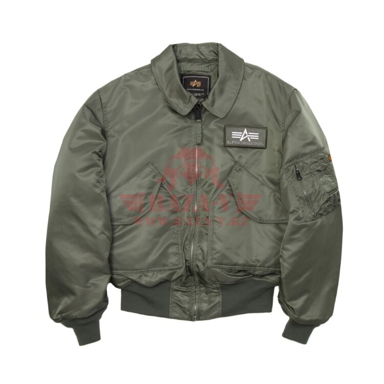 Куртка-бомбер Alpha Industries CWU 45/P Flight Jacket (Sage Green)