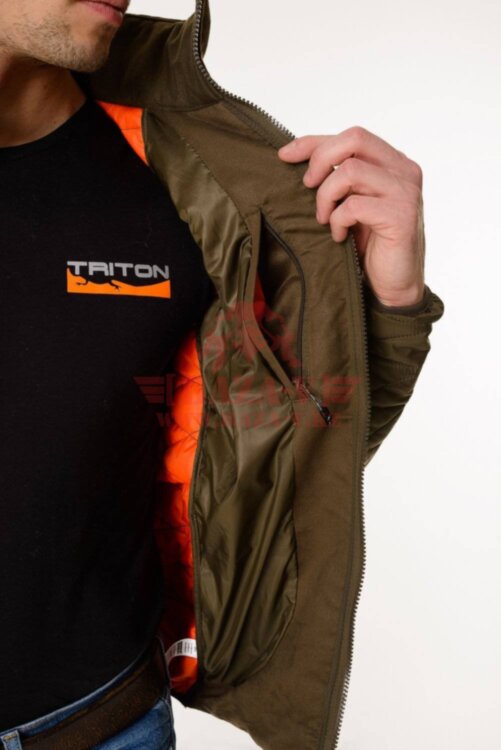 Пуховик "HONOR -15" Dark Brown PERFORMANCE Triton