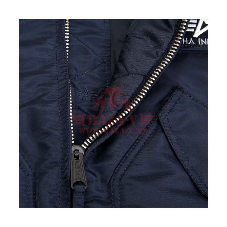 Куртка-бомбер Alpha Industries CWU 45/P Flight Jacket (Replica Blue)