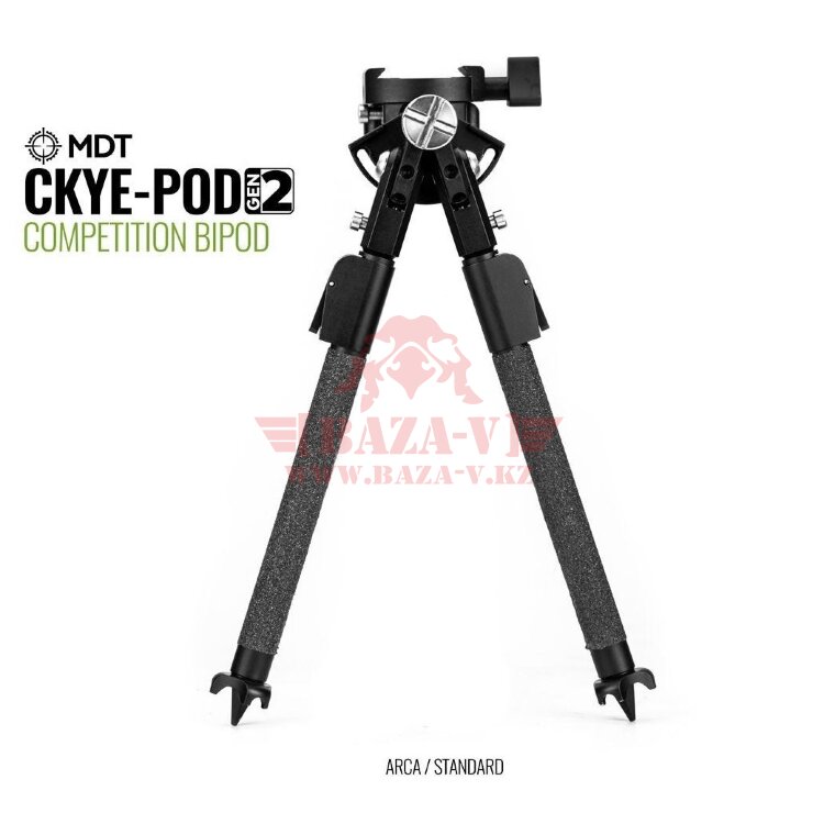 Сошка с креплением ARCA MDT CKYE POD Gen2 ARCA Interface RH (Left Knob) Standard Legs