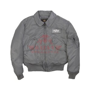 Куртка-бомбер Alpha Industries CWU 45/P Flight Jacket (Gun Metal)