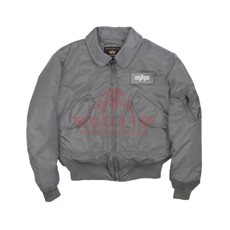 Куртка-бомбер Alpha Industries CWU 45/P Flight Jacket (Gun Metal)