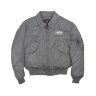 Куртка-бомбер Alpha Industries CWU 45/P Flight Jacket (Gun Metal)