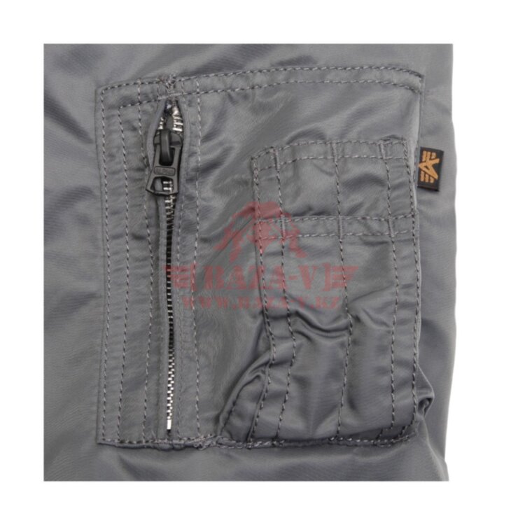 Куртка-бомбер Alpha Industries CWU 45/P Flight Jacket (Gun Metal)