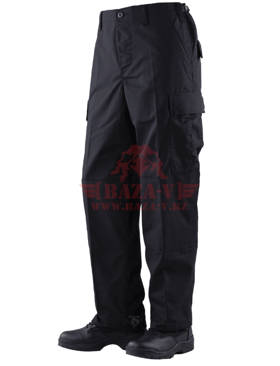 Брюки классической полевой формы TRU-SPEC Classic BDU Pants (Однотонные) 100% Cotton Ripstop (Black)
