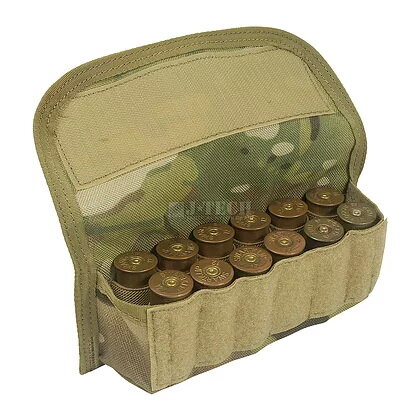Подсумок для 12 патронов 12 калибра J-Tech® S.B.V. 12RD Shotgun Pouch (Multicam)