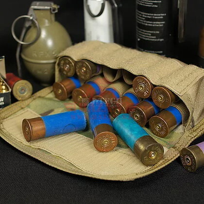 Подсумок для 12 патронов 12 калибра J-Tech® S.B.V. 12RD Shotgun Pouch (Multicam)