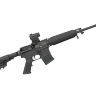 Нарезной карабин Bushmaster XM-15 QRC с коллиматорным прицелом Mini Red Dot .223Rem, 16" (Black) (91046)