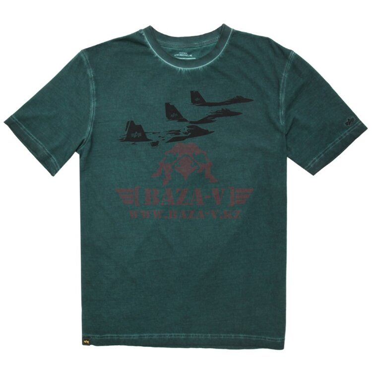 Футболка Alpha Industries 3 PLANE (Navy)