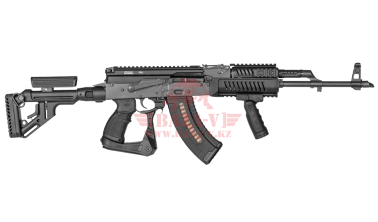 Тактическая сошка с рукоятью BI-POD FAB-Defense AK-Podium для АК (Black)