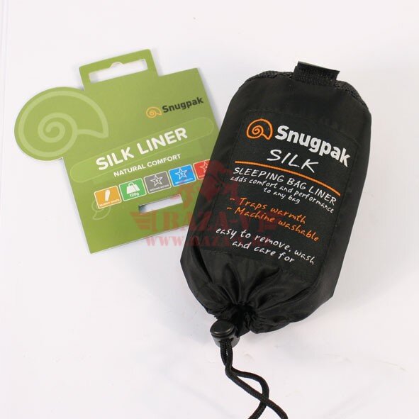 Шелковый вкладыш в спальный мешок Snugpak Silk Liner (White)