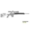 Цевье с планкой Picatinny для шасси MDT ESS Forend Full Rail 15" (Black)