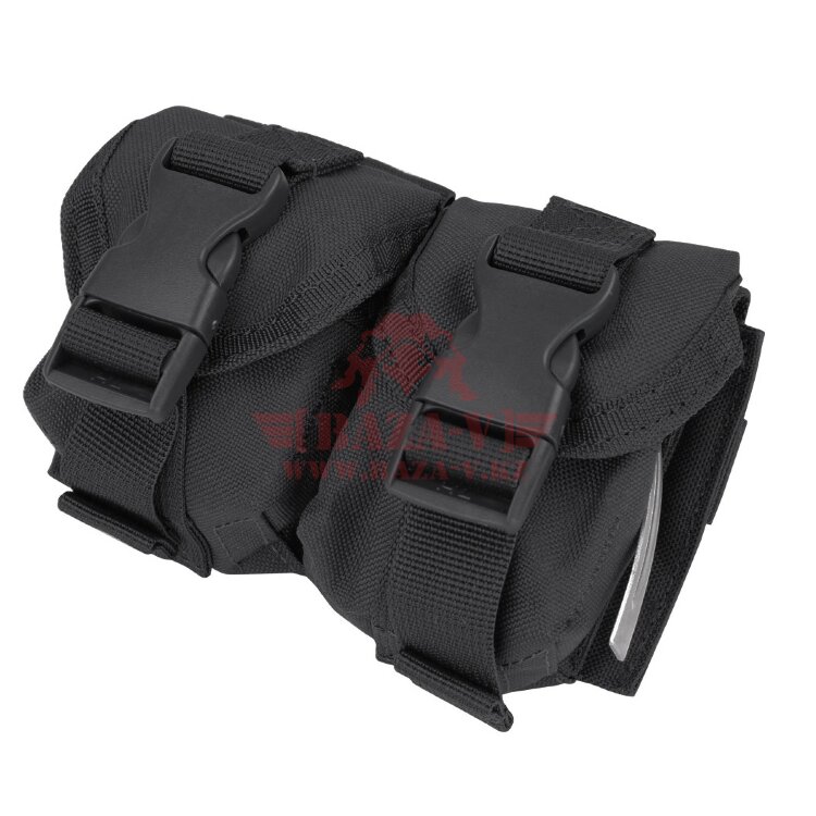 Подсумок для 2 осколочных гранат Condor MA14: Double Frag Grenade Pouch (Black)
