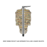 Панель с подсумками для JPC 2.0 Crye Precision Pouch Zip-On Panel 2.0 (MultiCam)
