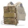 Панель с подсумками для JPC 2.0 Crye Precision Pouch Zip-On Panel 2.0 (MultiCam)