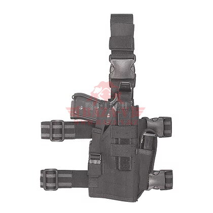 Кобура набедренная, универсальная J-Tech® MK-II Tactical Leg Holster, правша (Black)